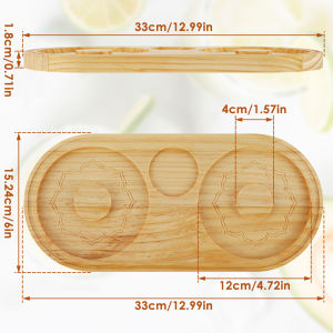 Bamboo Salt Rimmer Box Mixing Salt Sugar Rim Tray Juice Cocktail Seasoning Rimmers for Margarita Bartender Tool Bar Accessories