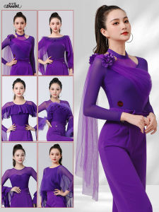 DANBAOLUO | Elegant Purple Dance Wear Dress