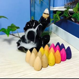 280Pcs Backflow Incense Cone Sandalwood Incense Mosquito Killer Fragrance Sleepwell Relaxation