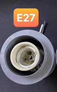 Đuôi đèn ly ngồi công nghiệp E27 và E40