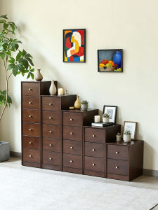 Narrow Gap Solid Wood Drawer Chest 30cm