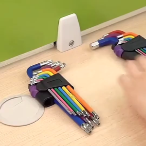 BERGARANSI YL Tools Kunci L set lengkap Hex Key Wrench Metal Hexagonal Screwdriver 9 PCS - JJH9011