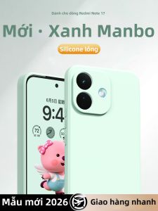 DAOWAIREN | Vỏ Silicone Chống Sốc Mềm Dành Cho Redmi Note17 Pro