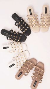 Amazeus BOUJEE Block Heels 3cm Hak Tahu Chunky Wanita