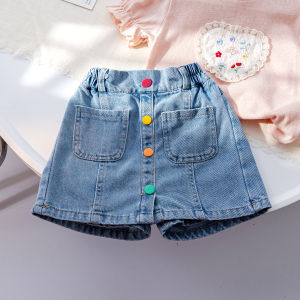 Girls Sweet Stylish Denim Shorts