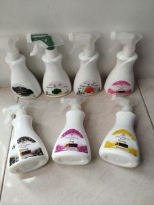 Pelicin dan Pewangi Pengharum Mawar Super Laundry Spray 350 ml