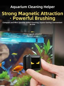 CHONGXIAOSHUAI | Magnetic Double-Sided Fish Tank Cleaning Brush