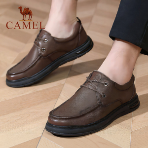 Camel | Giày Da Công Sở Buộc Dây Cho Nam