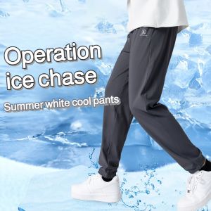 Mens Summer Casual Pants Quick Dry Lightweight Breathable