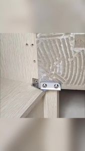 Nexlent Non-perforated Glass Door Hinge Wine Display Cabinet Hinge Mounted Hinge Set