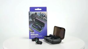 หูฟังบลูทูธ in-ear รุ่น E10 Mipods TWS wireless headset bluetooth5.1 แยกเสียงซ้ายขวา HIFI 8D หูฟังไร้สาย หูฟังเล่นเกมส์ เกมมิ่ง สเตอริโอ Earphone Earbud Powerbank