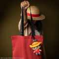[Cinereplicas x Netflix] One Piece keychain plush toy One Piece Luffy doll keychain backpack pendant. 