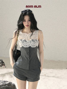 SHAOYEYAN | Elegant Lace French Style Outfit Women Set