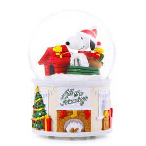 Jarll Crystal Ball Snoopy Music Box: A Unique Birthday & Christmas Gift for Girls
