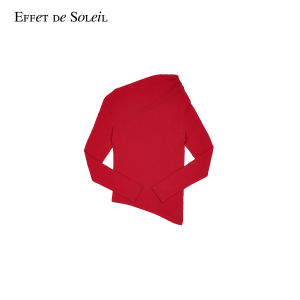 Celebrities Style Asymmetrical Off-shoulder Layered T-shirt