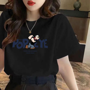2026 New Pure Cotton round Neck Short Sleeve T-Shirt Womens Fashionable Versatile Purple Top Basic Style Summer Casual Wear