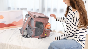 Pet Carrier Backpack High Quality Ventilated Portable cat dog Beg Galas Pembawa Haiwan Peliharaan Berkualiti Tinggi Pengudaraan Baik Mudah Alih kucing anjing