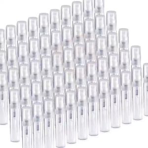 100pcs 10ml Glass Spray Bottles: Smooth Transparent & Colorful Options