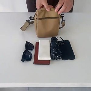 Mens Small Bag Oxford Cloth Srossbody Bag Shoulder Bag Casual Mobile Phone Bag