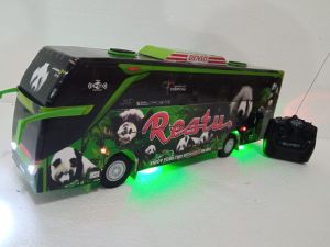 Miniatur Bus Restu Panda lucu