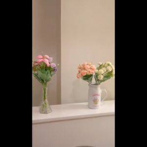 Buket Bunga Palsu Mawar Kecil Artifisial/Little Rose Bouquet Artificial Flower/Bunga Dekorasi Seserahan Hantaran Wisuda Fotoprops