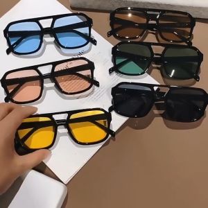 Kacamata Hitam Aviator Gaya Korea Untuk Pria & Wanita