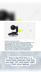 Logitech PTZ Pro 2 Video Conferencing Camera (960-001184)