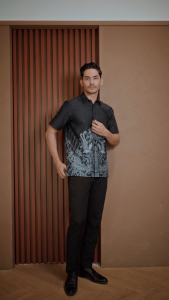 Hadinata Batik Premium Pria Kemeja Pendek Superfine Davanka Dinea