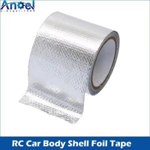 Universal Reflective Self Adhesive Tape High Temperature Heat Insulation Shield Wrap Tape Bandage 50mm X 5M Roll