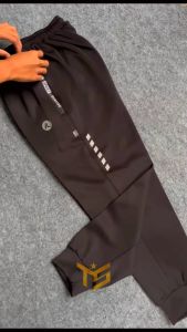 Celana Panjang Scuba Trening Dewasa Saku Resleting - Celana Olahraga Gym Runing Spor Badminton Volly