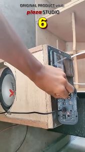 CEPAT TaffSTUDIO Amplifier Bluetooth speaker aktif super full fm Subwoofer DIY 400W Board Audio D10O