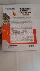 Buku CERDAS AAJ-Asesmen Akhir Jenjang+AKM Untuk SD/MI Kelas 6+Kunci Jawaban dan Pembahasan di BARCODE-WMG