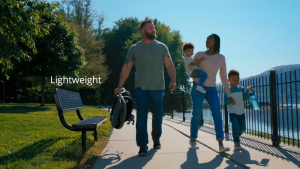 Baby Backpack Carrier - SIÊU NHẸ 2.7kg | Ba lô địu bé Chicco SmartSupport khung nhôm (màu Solar/Grey)