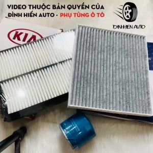 Xe SantaFe máy xăng (đời 2019-2020): Lọc gió động cơ & lọc điều hoà lọc nhớt (9100/R0000/05)