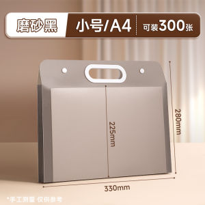 Portable Drawing Paper Storage Bag Childrens Artwork Album Carrier 8K Handheld Certificate Storage Pouch A3 File Folder