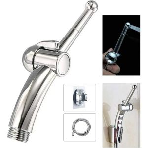 ABS Bidet Shower Spray Clean Body Woman Washer Spray Gun Head Toilet Anal Implement Shower Bathroom Accessories Green