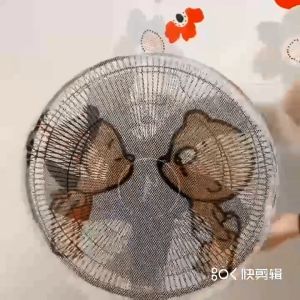 Lưới Bọc Màn Bọc Quạt Loại Lớn 40-50cm Có Dây Rút  An Toàn Cho Bé