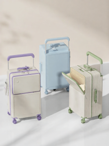 Front Opening Durable Big Capacity Suitcase 24 Inch