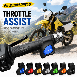 For Suzuki DRZ400 DRZ400E DRZ400S DRZ400SM DR-Z400 E S SM 2000-2024 DR-Z4S Z4SM Motorcycle Throttle Assistant Clip Labor Saver