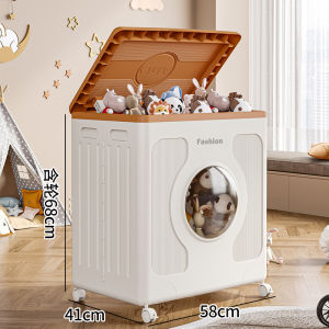 กล่องเก็บของสำหรับเด็ก กล่องเก็บของผ้าขนแกะ กล่องเก็บของแบบเปิดด้านบนความจุขนาดใหญ่ กล่องเก็บของสำหรับตุ๊กตา กล่องเก็บของสำหรับใช้ในบ้าน