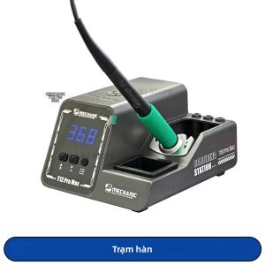 Trạm Hàn MECHANIC T12 Pro Max 160W Với Điều Khiển PID Làm Nóng Nhanh 4 Giây Chức Năng Ngủ Thông Minh Dành Cho Sửa Chữa Hàn PCB