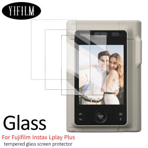 1-3PCS HD Clear 9H Tempered Glass for Fujifilm Instax Mini Evo/LiPlay/LiPlay Plus - Anti-Scratch LCD Screen Protector for Camera