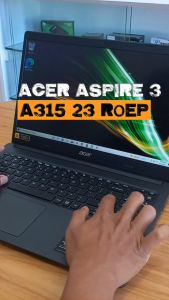 ACER ASPIRE SLIM A315-23-R0EP [15.6"FHD Ryzen 5-3500U 8GB 512GB SSD AMD Vega 8 Windows Black] Bergaransi Laptop Murah
