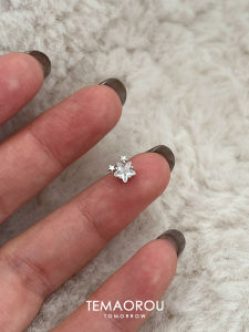 999 Silver Star Ear Cuff Sleepwear Friendly Ear Jewelry Perforated Ear Hoop Womens Fashion Jewelry Catull Brand