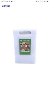 Talenan plastik putih tebal besar king balance