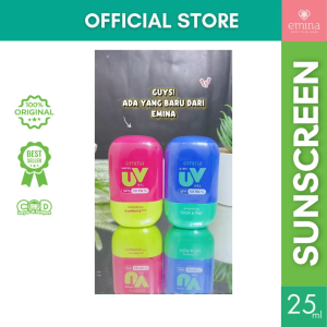 Emina Airy Water UV Gel Sunscreen SPF 50 PA++++ | Powered by Cica n Oat Symwhite377+ 25 ml