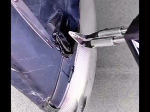 5pcs Plastic Smoothing Tip HeadStainless Steel Plastic Welding Tip for Car Bumper Repair