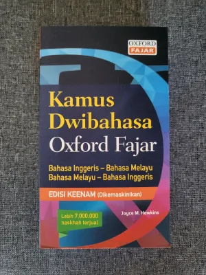 [Oxford Fajar] Kamus Dwibahasa Edisi Keenam (Dikemaskini)