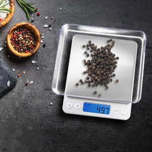 LCD Digital Jewelry Scale 3kg 0.1g/500g 0.01g Smart Precision Electronic Pocket Portable Kitchen Food Scales Gram Weight Balance