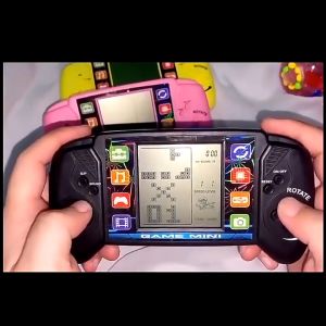 3.5 Inch Screen Classical Tetris Brick Game Mini Gameboy Pixel Game Handheld Electronic Game Machine Gift